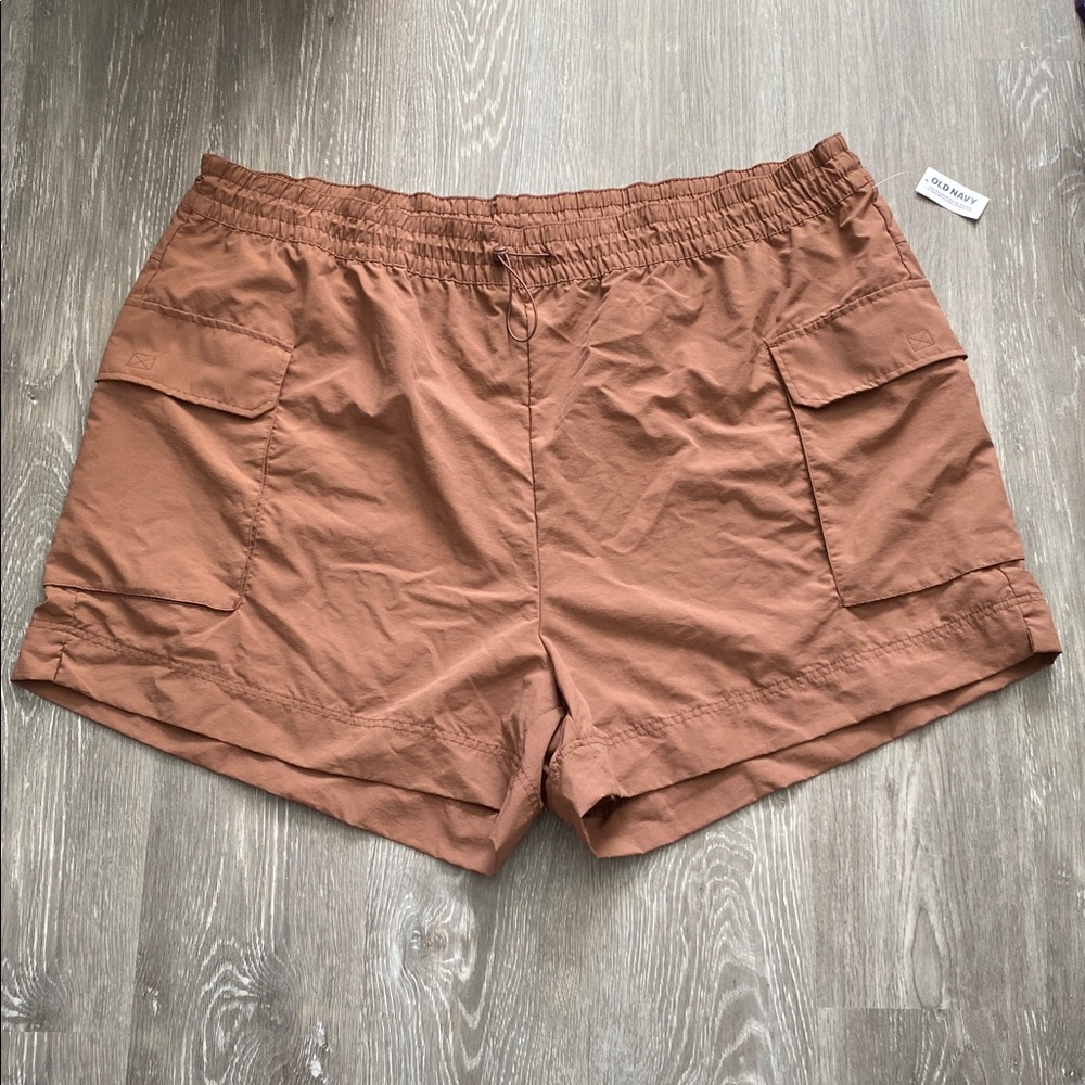 Old Navy High-Waisted Cargo Utility Shorts, 5 inch Inseam, Size 4X, NWT